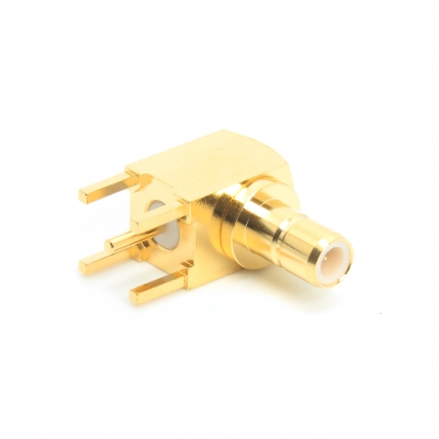 SMB Connector Right Angle PCB Mount Jack